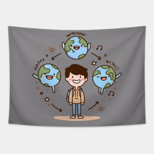 introvert happiness cycle Tapestry