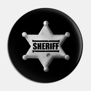 Sheriff's badge_v2 Pin