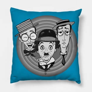 Kings of Silent Comedy Pillow