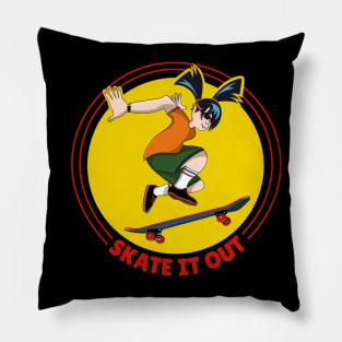 Skater Girl Pillow