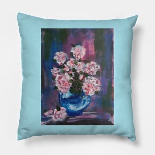 Midnight Blossoms Pillow