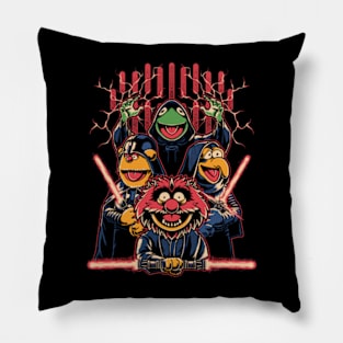 Evil Dark Puppets - Space Masters Movie Pillow