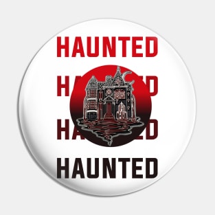 Repeated haunted mansion text Pin