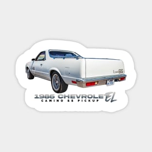 1986 Chevrolet El Camino SS Pickup Magnet