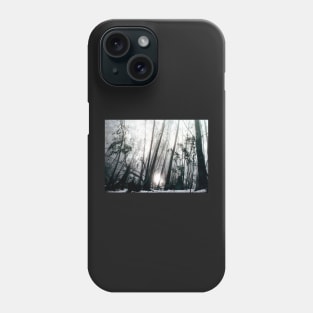 A foggy morning on Mount Buffalo Phone Case