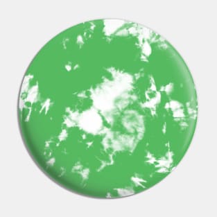Green grass - Tie Dye Shibori Texture Pin