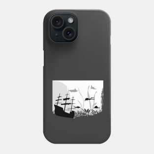 Sunken ship Phone Case