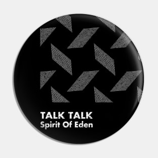 Spirit Of Eden / Minimal Graphic Design Tribute Pin