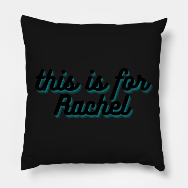 This is for Rachel Pillow by stickersbyjori