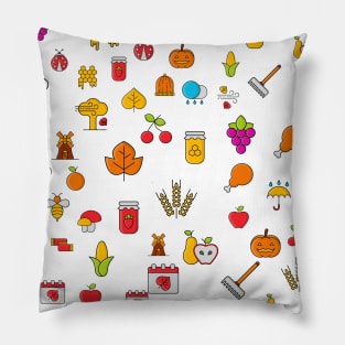 Fall Funny Pattern Pillow