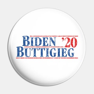 Joe Biden and Pete Buttigieg on the one ticket. Politique Biden Buttigieg 2020 Vintage Designs Pin