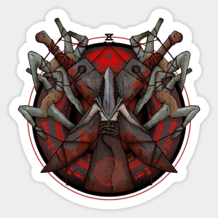 Chibi Pyramid Head Sticker for Sale by SquishyTentacle