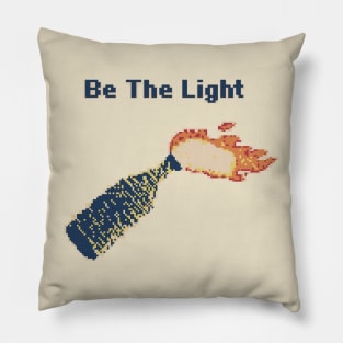 Be The Light - 8bit Pixelart Pillow