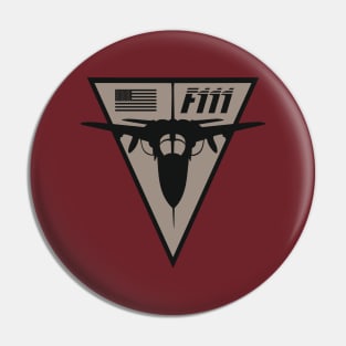 F-111 Aardvark (subdued) Pin