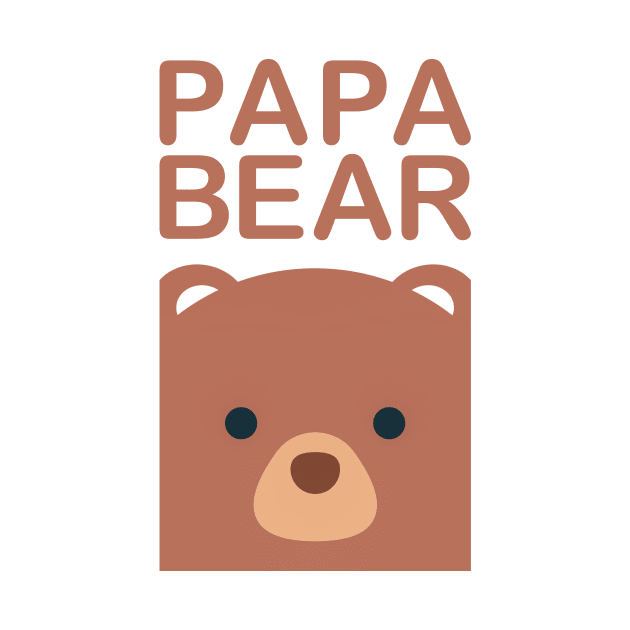 Cute and Cuddly Papa Bear for Father's Day by Jasmine Anderson