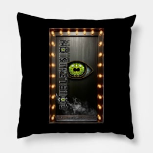 Twisted Sinemas #20 " Double Vision" movie poster Pillow