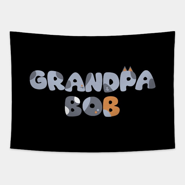 grandpa bob character cartoon Tapestry by bekratifdesign