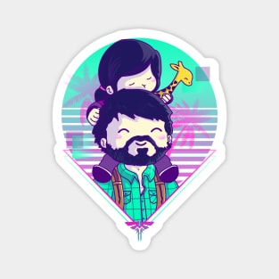 Retrowave Duo Magnet