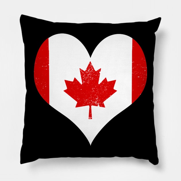 Canada flag Pillow by Leosit