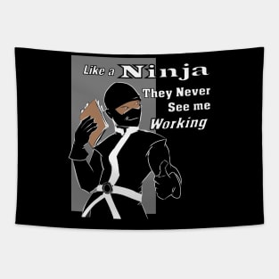 Office Ninja Tapestry