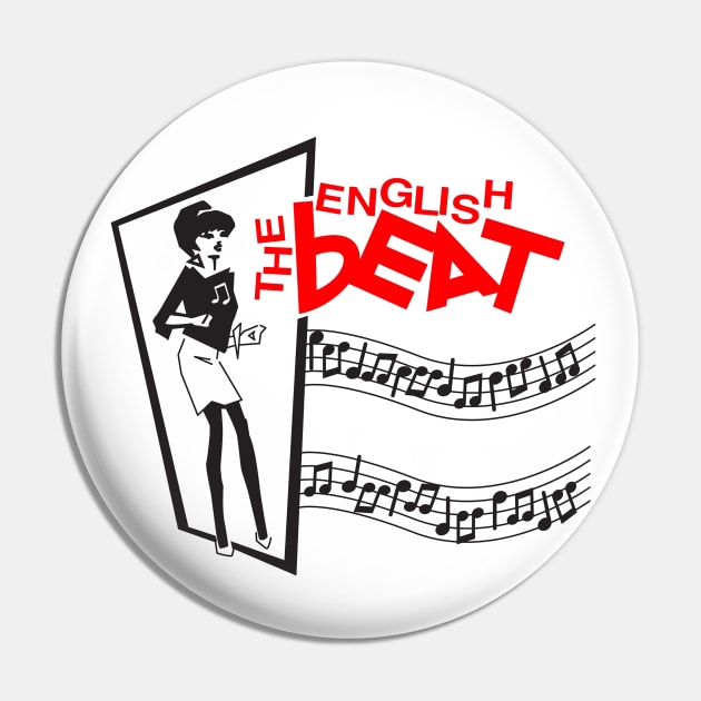 The English Beat Pin by Pop Fan Shop