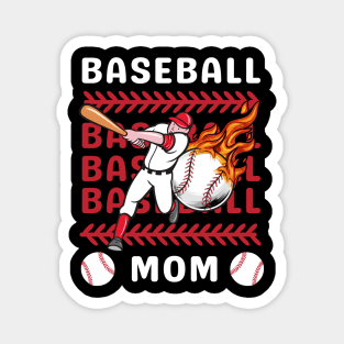 My Favorite Baseball Player Calls Me Mom Gift for Baseball Mother mommy mama Magnet