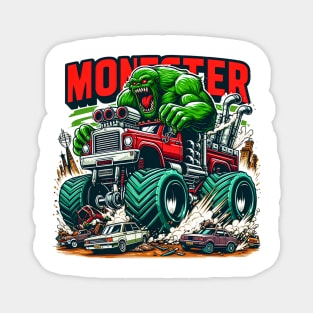 Monster Jam Truck Magnet