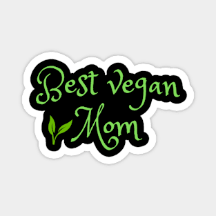 vegan mom Magnet