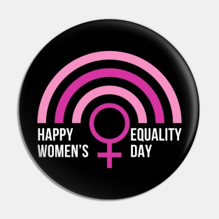 Happy Women’s Equality Day Pin