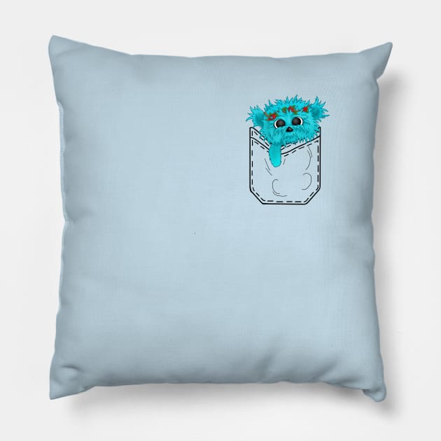 Pocket Beebo Pillow by LottieMockett