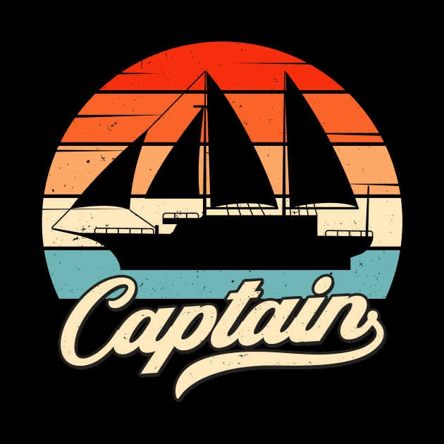 Sailing Ship Captain Vintage Sailboat Sailing by Foxxy Merch