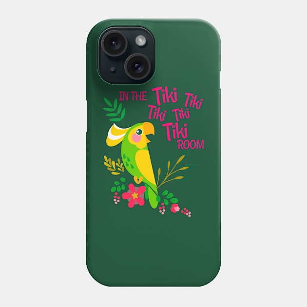 Enchanted tiki room Phone Case by Polynesian Vibes