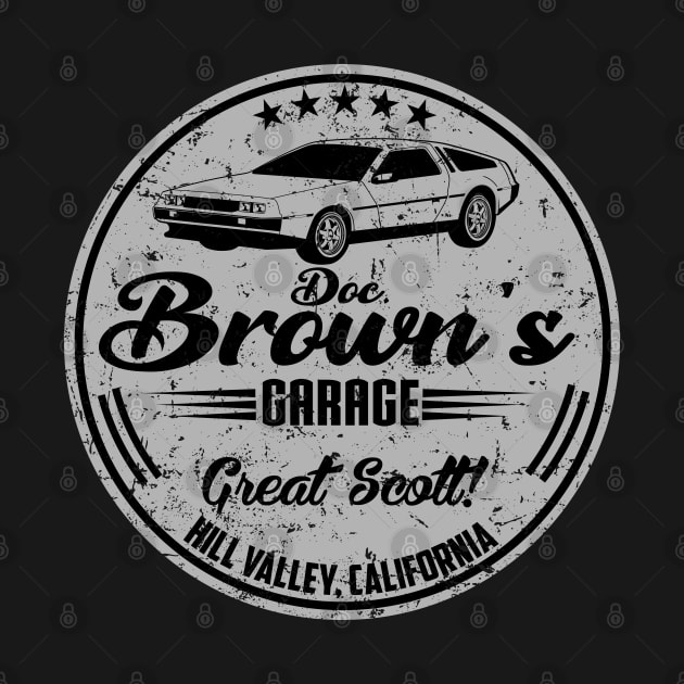 Brown's garage by SuperEdu