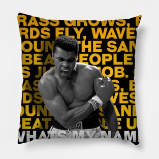 Muhammad Ali | Legend | Boxing | Whats my name Pillow