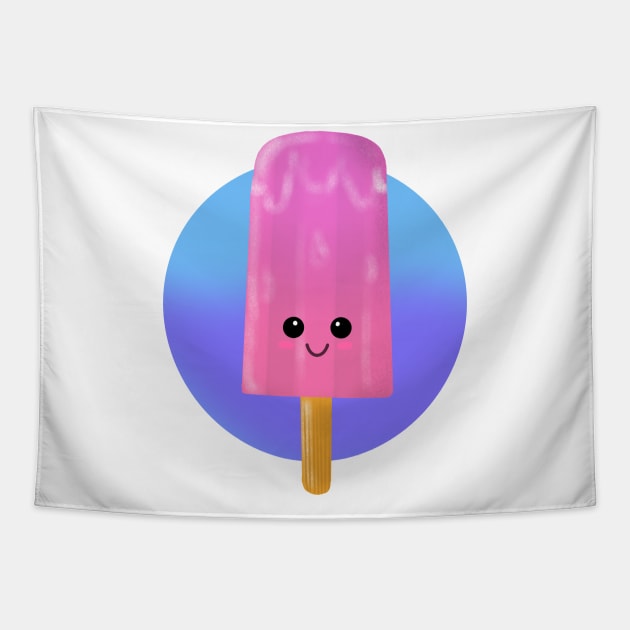 Happy popsicle Tapestry by Shyflyer