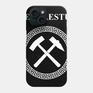 Hephaestus Greek God of Fire Smithing and Crafting Phone Case