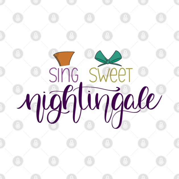 Sing Sweet Nightingale Stepsisters by janiejanedesign