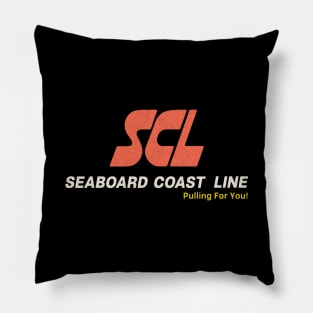 SCL Seaboard Coast Line Railroad Pillow