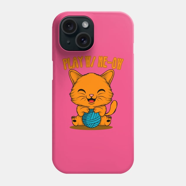 Play with me , human Phone Case by mother earndt