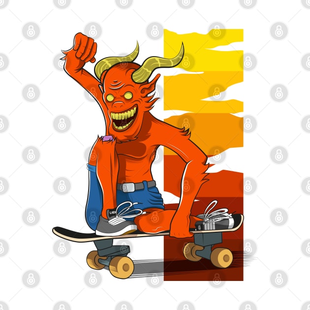 Skate Devil by Rafael Cypriano