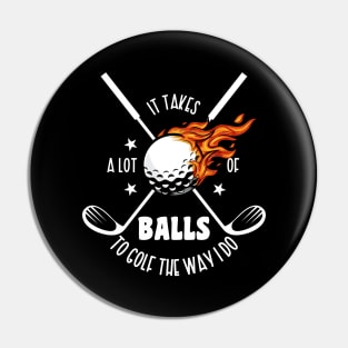 Golfing Pin