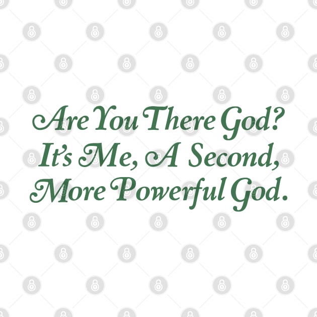 Are You There God? by artnessbyjustinbrown