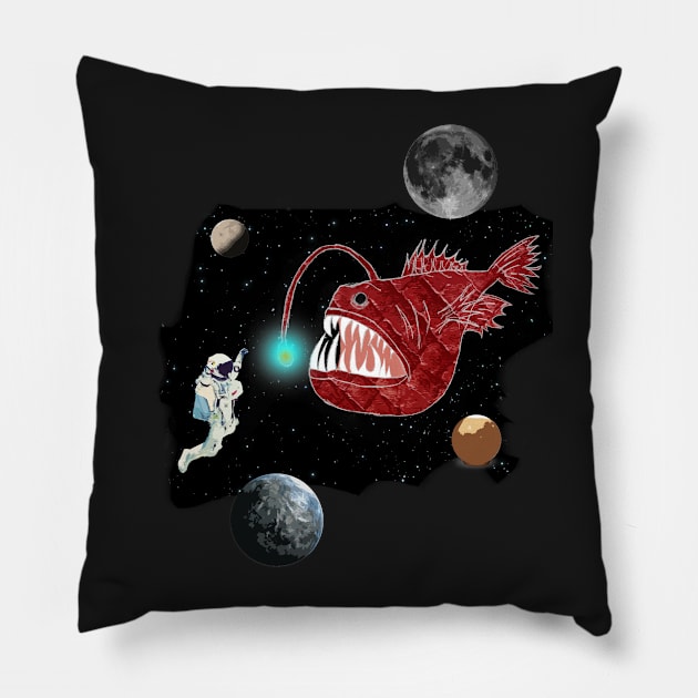 Fish Tank Pillow by onilldlion