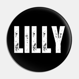 Lilly Name Gift Birthday Holiday Anniversary Pin