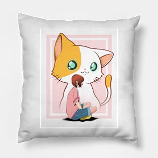 Kitty girl Pillow