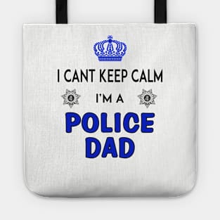 Cant keep calm - Police Dad Tote