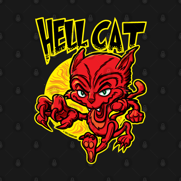 Hell Cat Strut by eShirtLabs