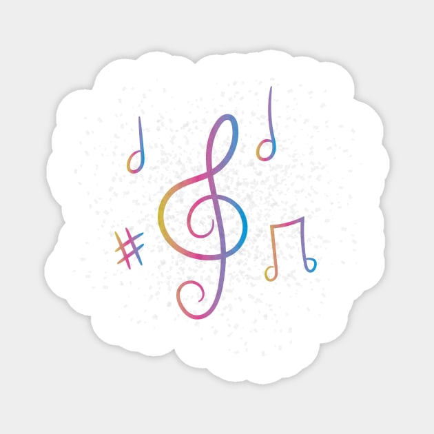 Music Notation Mess Magnet by kelnan