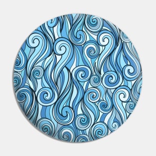 Ocean Waves Pin