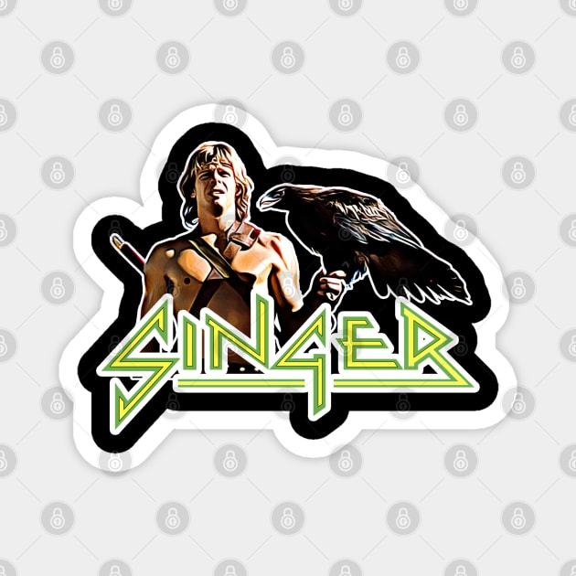 Rockstar Marc Singer! Magnet by RetroZest